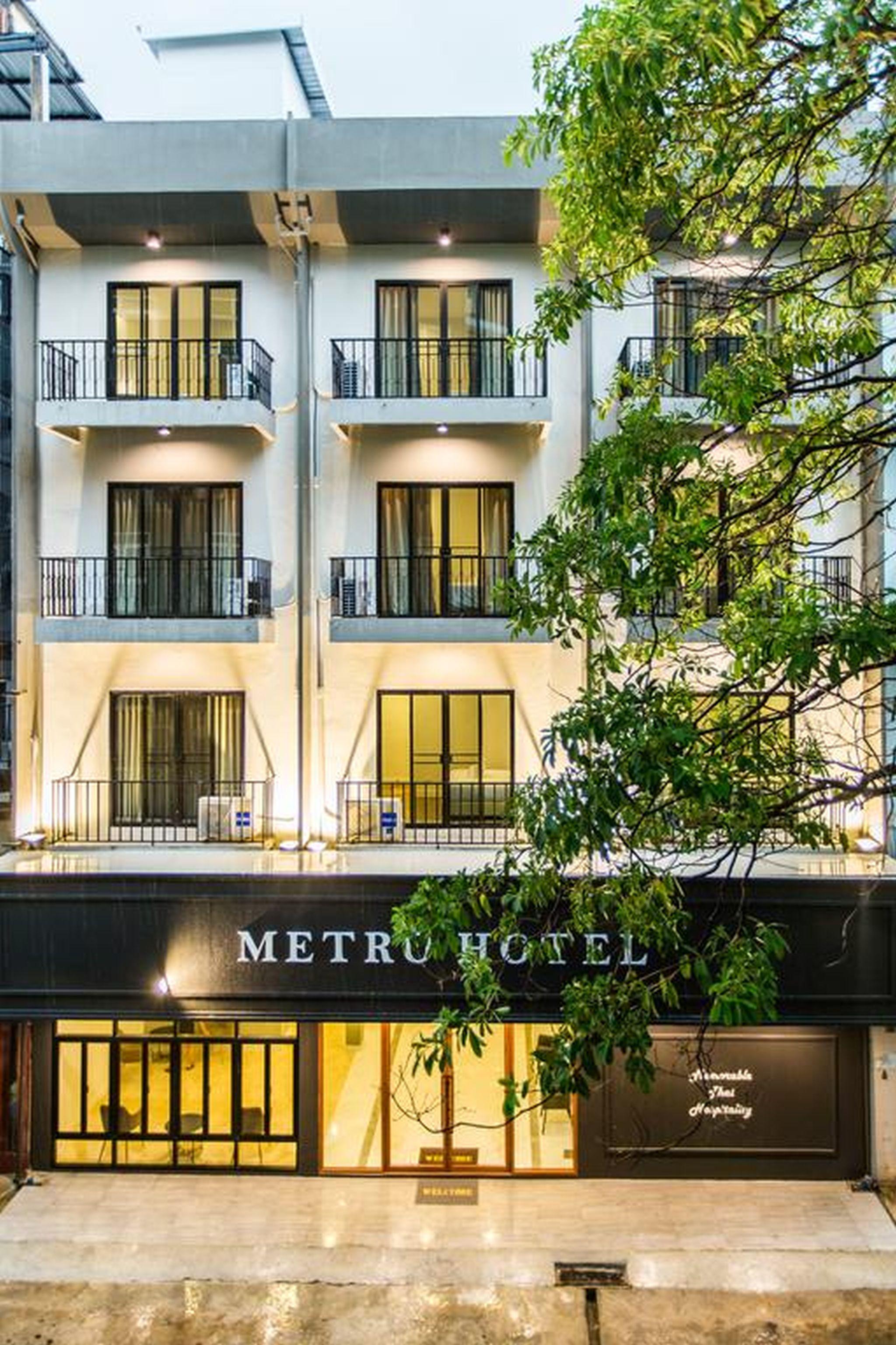 Metro Hotel Banguecoque Exterior foto